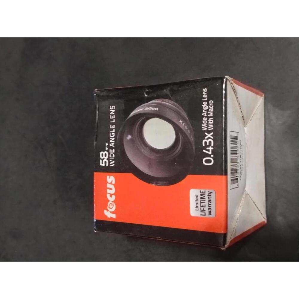 Focus Brand 58mm .43x Wide Angle lens‎